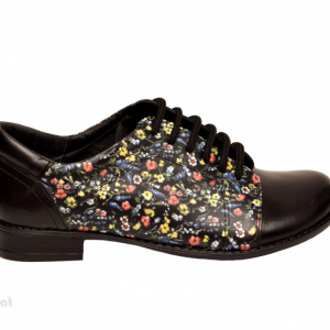 Pantofi dama lucrati manual din piele naturala cod P194