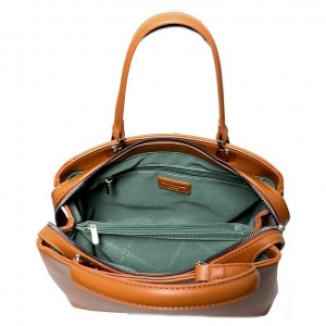 Geanta cognac dama originala David Jones CM6001COGNAC