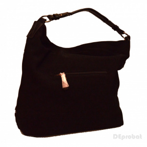 Geanta neagra dama David Jones originala 5677-1BLACK - Model panzat