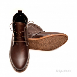 Ghete barbati piele naturala Maro casual-elegante cu siret cod G31M