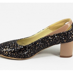 Pantofi dama eleganti din piele naturala cod P319
