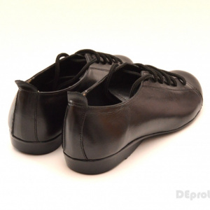 Pantofi dama negri casual-office din piele naturala cod P62