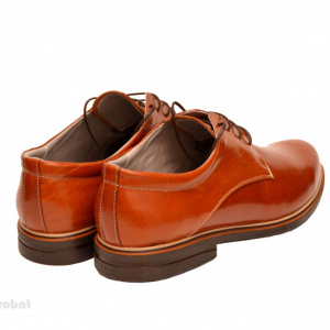 Pantofi maro barbati piele naturala casual-office - cod P172M
