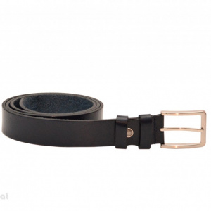 Curea piele naturala bleumarin (latime 3,3 cm) - Curea bleumarin piele naturala C58BLM