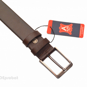 Curea piele naturala Maro (latime 3,7 cm) - cod C130
