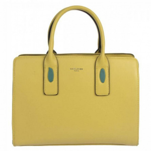 Geanta cognac dama originala David Jones CM5700COGNAC