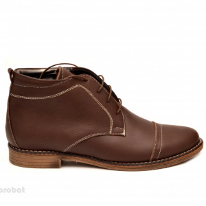Ghete barbati piele naturala Maro casual-elegante cu siret cod G12M