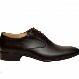 Pantofi barbati piele naturala negri casual-eleganti cod P165N - Editie de LUX