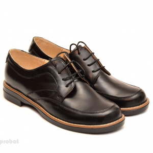 Pantofi dama casual din piele naturala negri cod P99