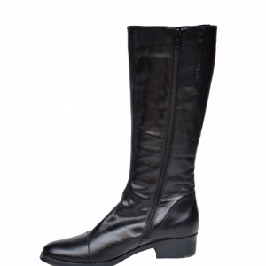 Cizme dama negre din piele naturala cod LSSG325 - LICHIDARE STOC