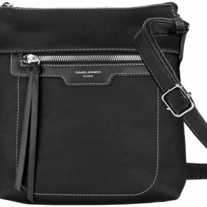 Geanta unisex 6101-2BROWN - 25 x 24 cm - Borseta maro David Jones