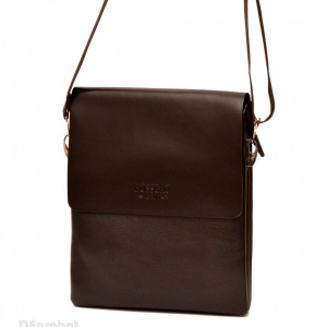 Geanta unisex piele Casual Office (Maro) - 24 x 21 cm - Borseta unisex pentru tableta