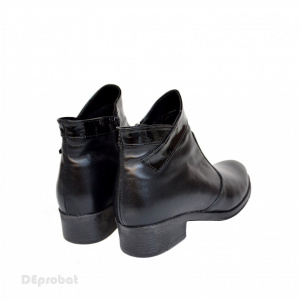 Ghete dama negre din piele naturala cod LSG324 - LICHIDARE STOC 36, 37