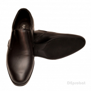 Pantofi barbati piele naturala negri casual-eleganti cod P131 - Editia Elegance