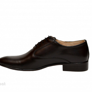 Pantofi barbati piele naturala negri casual-eleganti cod P165N - Editie de LUX