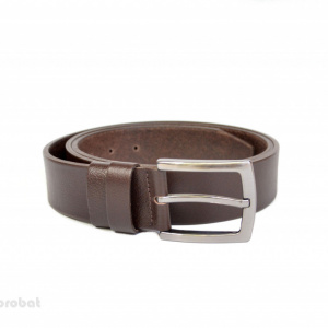 Curea piele naturala Maro calitate superioara (latime 3,7 cm) - cod C141