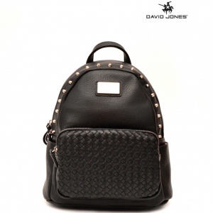 Geanta dama originala David Jones CM3759BLACK - Rucsac David Jones negru