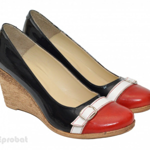 Pantofi dama eleganti - casual din piele naturala cod P37