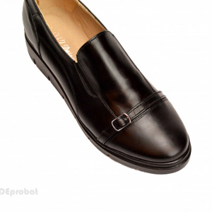 Pantofi dama negri casual-eleganti din piele naturala cod P191