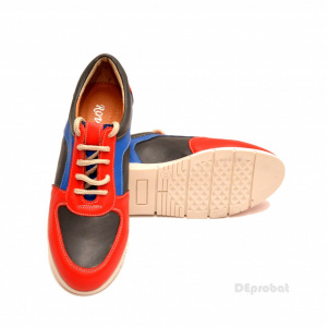 Pantofi dama sport-casual din piele naturala cod P97 - LICHIDARE STOC 40