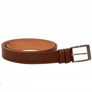 Curea piele naturala Maro (latime 3,3 cm) - Made in Romania C111