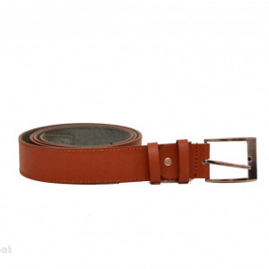 Curea piele naturala Maro (latime 3,7 cm) - Made in Romania C107