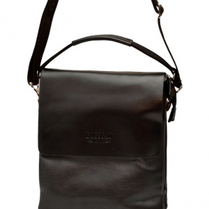 Geanta unisex piele Casual Office (Negru) - 27 x 22 cm - Borseta unisex pentru tableta