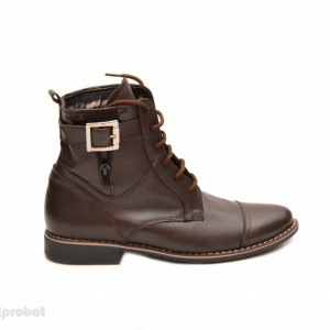 Ghete barbati piele naturala Maro casual-elegante cu siret cod G24M