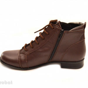 Ghete dama piele naturala Maro casual-elegante cod G14M - Made in Romania