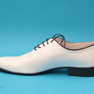 Pantofi albi barbati piele naturala casual-eleganti cod P65ALBN - Editie de LUX
