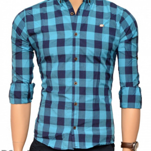Camasa carouri Slim Fit barbati - Camasa carouri barbati ZR24