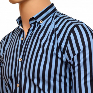 Camasa Slim Fit dungata - Camasa barbati smart casual ZR86