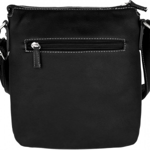 Geanta unisex 6101-2BROWN - 25 x 24 cm - Borseta maro David Jones