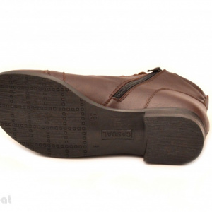Ghete dama piele naturala Maro casual-elegante cod G14M - Made in Romania