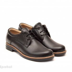 Pantofi dama negri casual-eleganti din piele naturala cod P75N Natasha