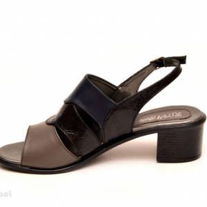 Sandale dama din piele naturala toc 5 cm cod S49