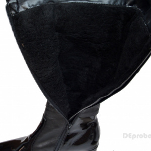 Cizme dama negre din piele naturala cod LSSG327 - LICHIDARE STOC