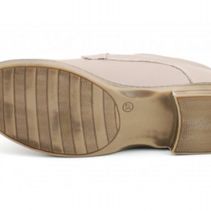 Pantofi dama bej casual-eleganti din piele naturala cod P75BEJ Natasha