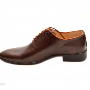 Pantofi barbati piele naturala maro casual-eleganti cod P65M - Editie de LUX