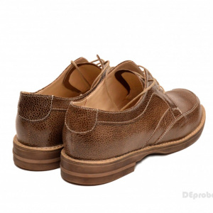 Pantofi dama casual din piele naturala maro cod P98