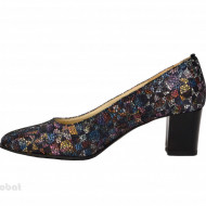 Pantofi dama eleganti din piele naturala multicolori cod P338