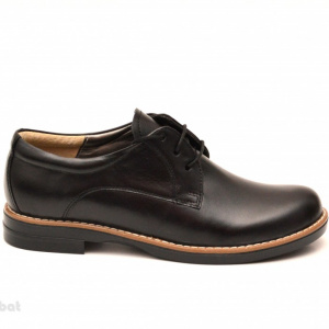 Pantofi dama negri casual-eleganti din piele naturala cod P75N Natasha