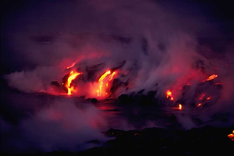 Tablou Lava Vulcanica