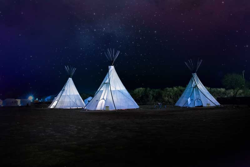 Tablou Corturi Apache