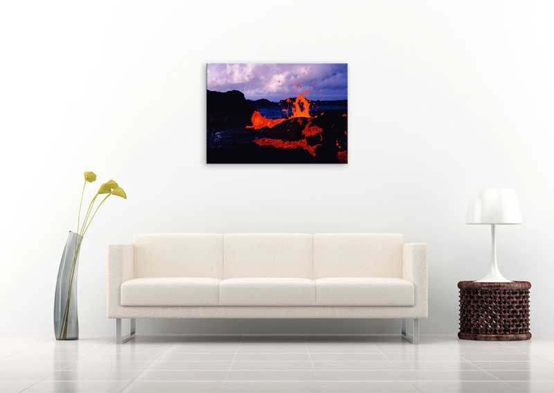 Tablou Eruptie Vulcanica