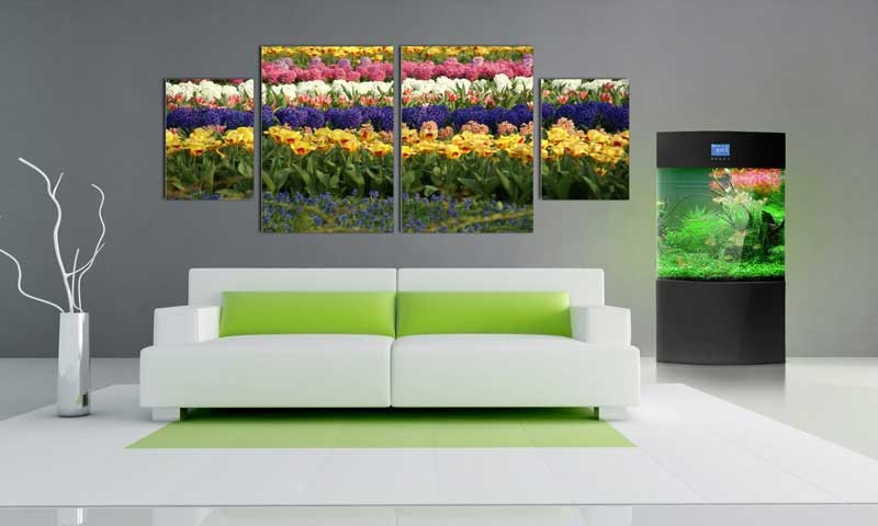 Tablou Multicanvas Flori