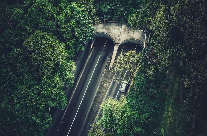 Tablou Tunel