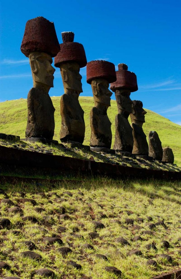 Tablou Statui - Moai