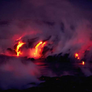 Tablou Lava Vulcanica