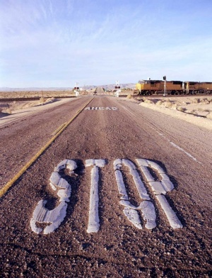 Tablou Stop